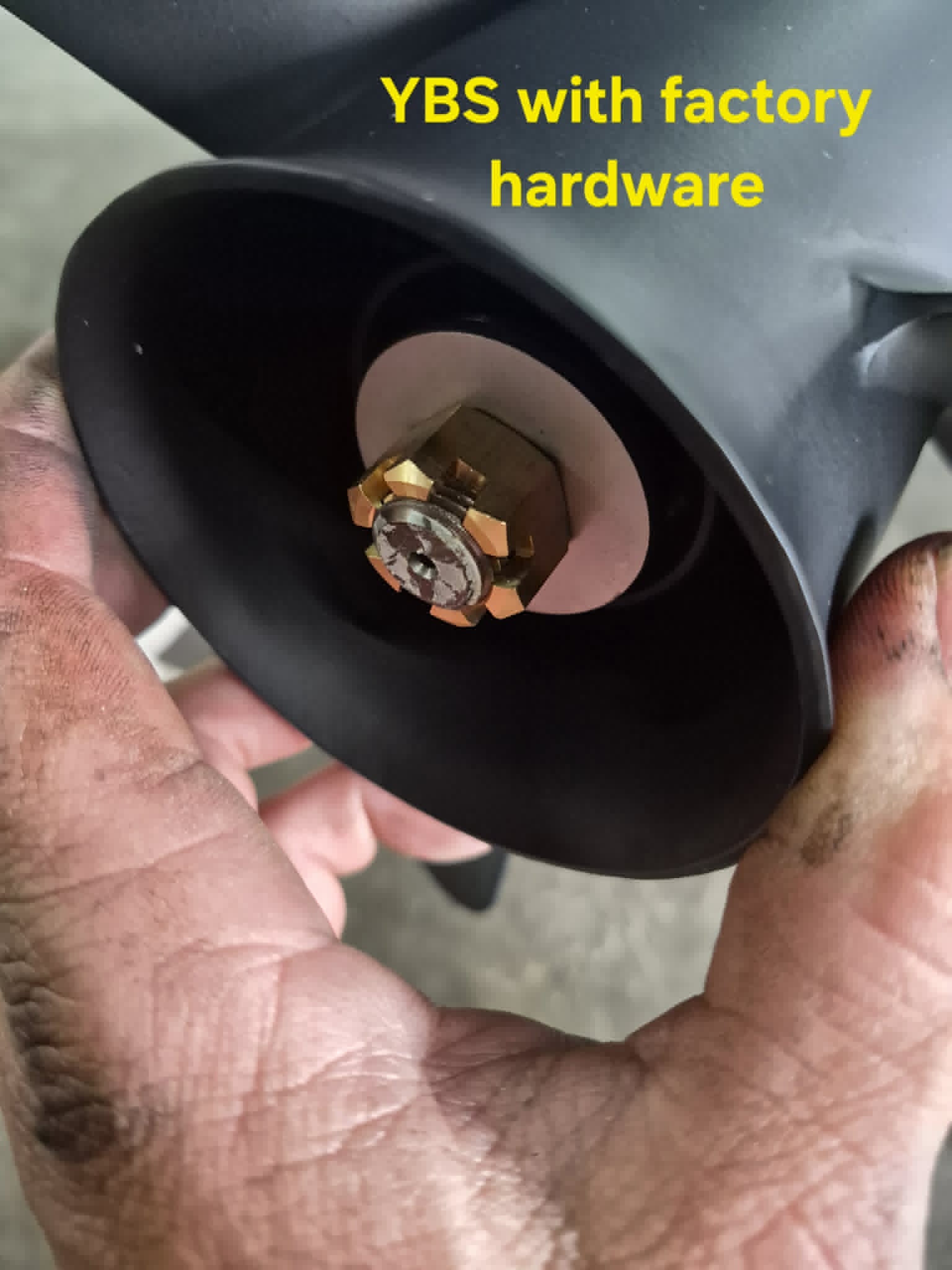 Tohatsu-to-YBS prop hardware adapter kit