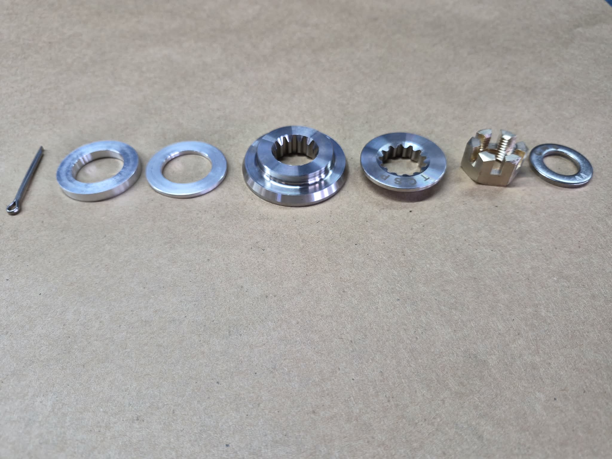 Tohatsu-to-YBS prop hardware adapter kit