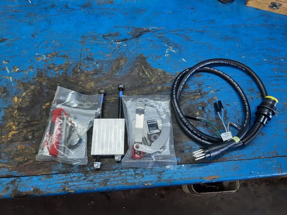 Mercury Multifunction Tiller Kit for the 40-60hp 3cyl stroke mercury 59ci outboard