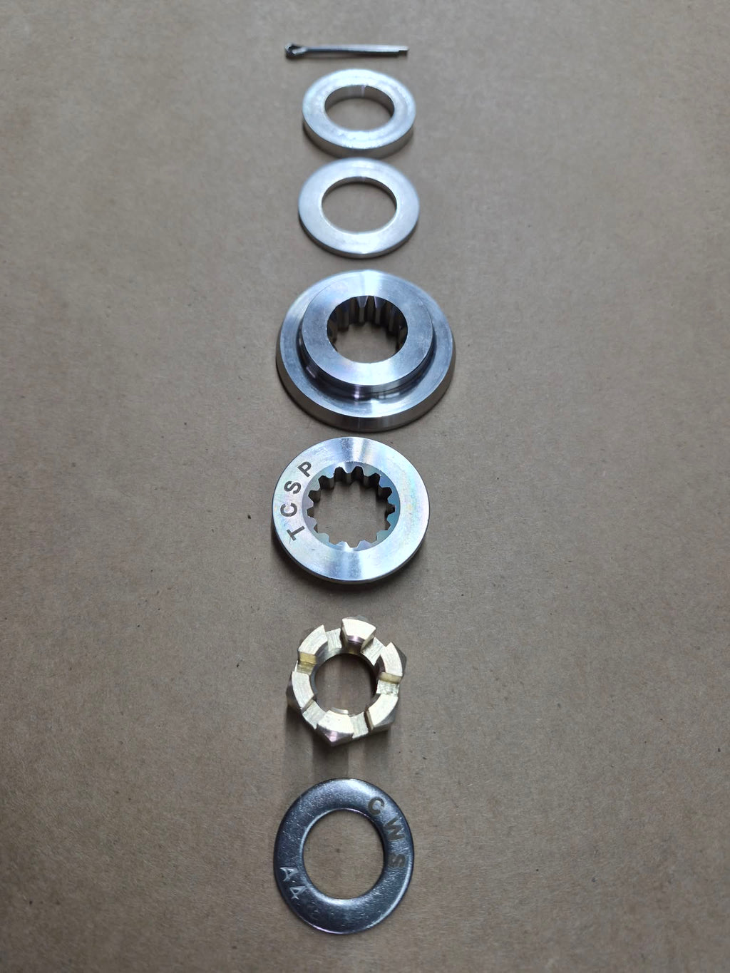 Tohatsu-to-YBS prop hardware adapter kit