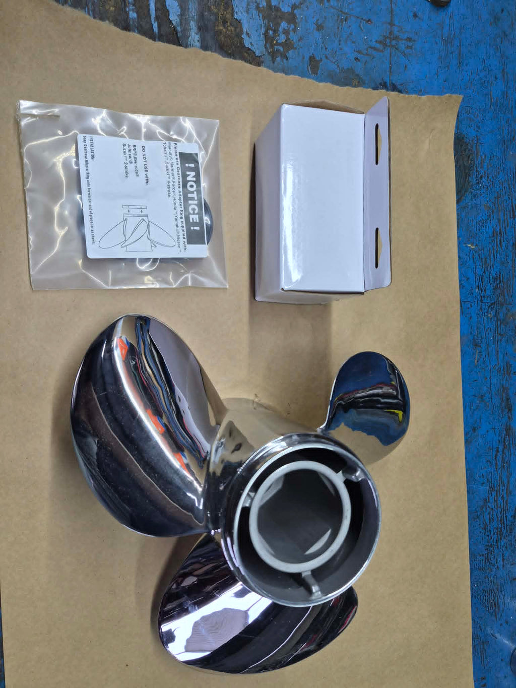 13x19p Round Ear\W Flow Torque Hub Kit