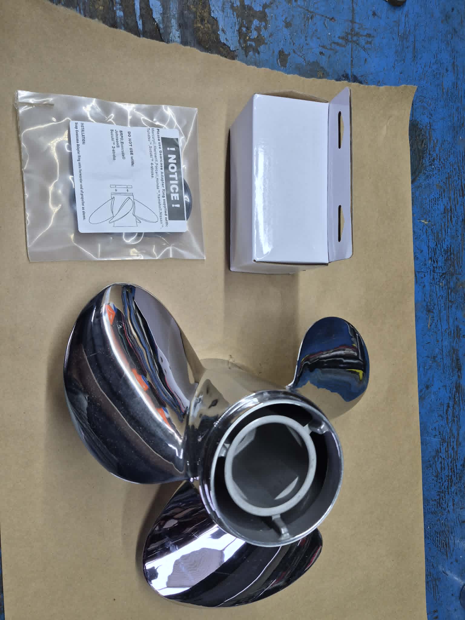 13x19p Round Ear\W Flow Torque Hub Kit