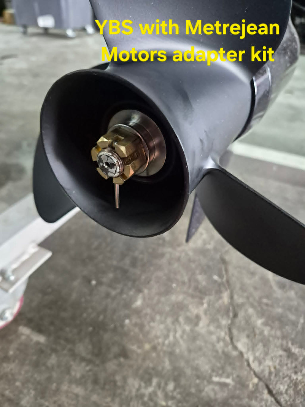 Tohatsu-to-YBS prop hardware adapter kit