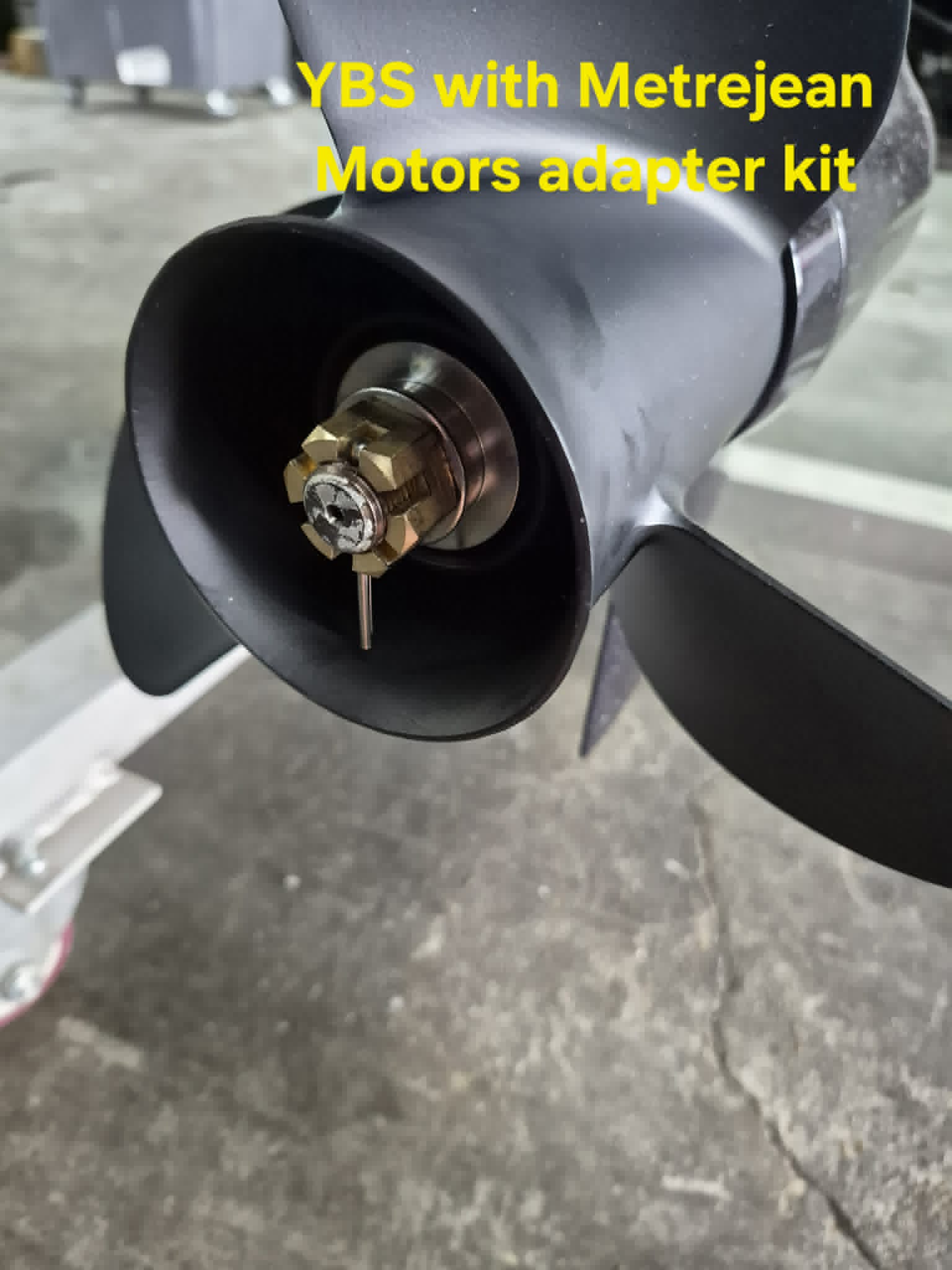 Tohatsu-to-YBS prop hardware adapter kit