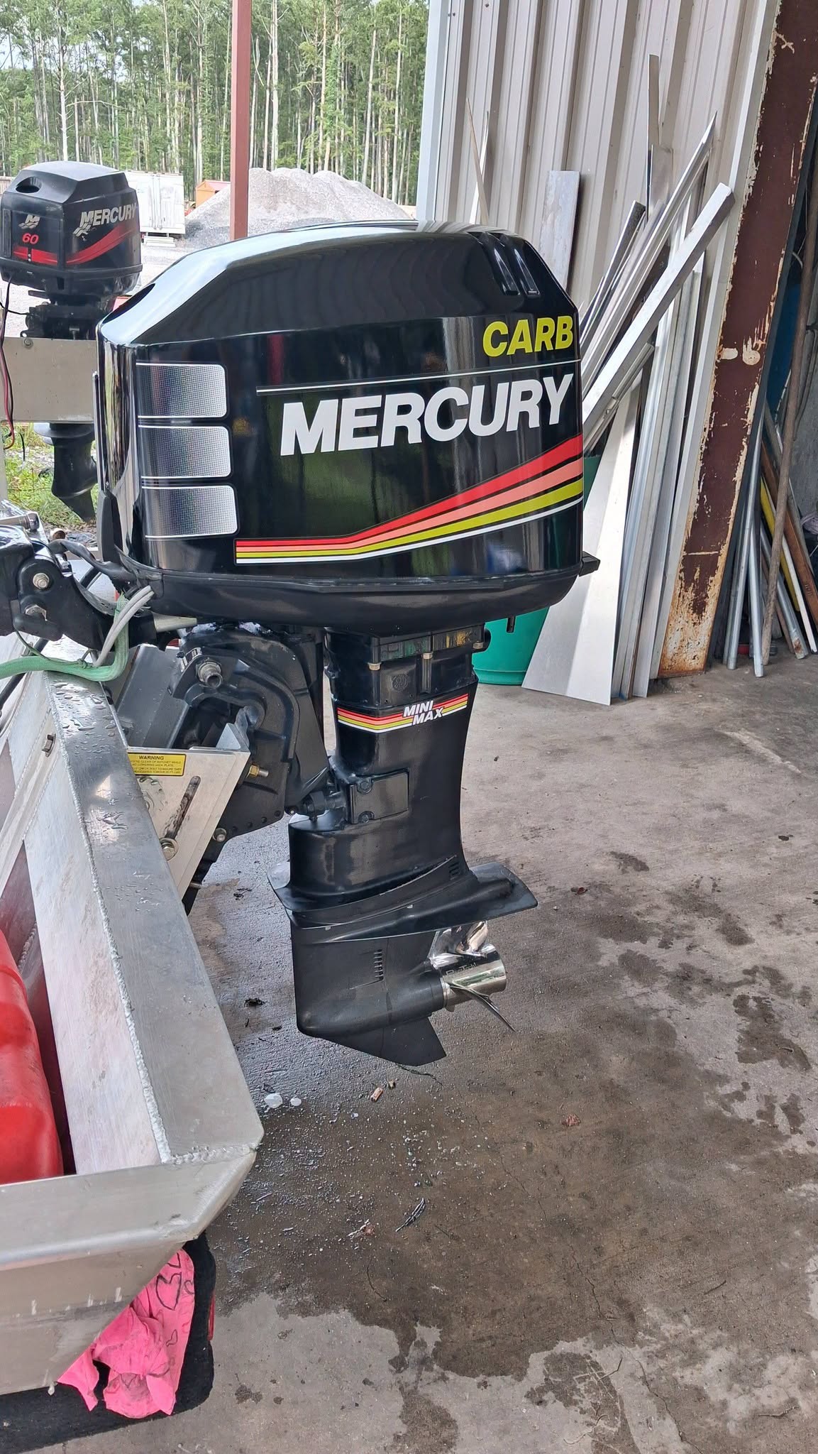 Mercury 40-60 Mini Max decal set