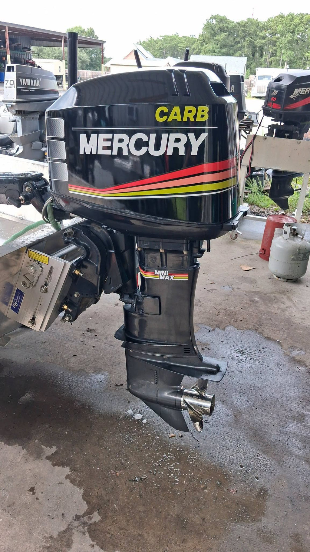 Mercury 40-60 Mini Max decal set