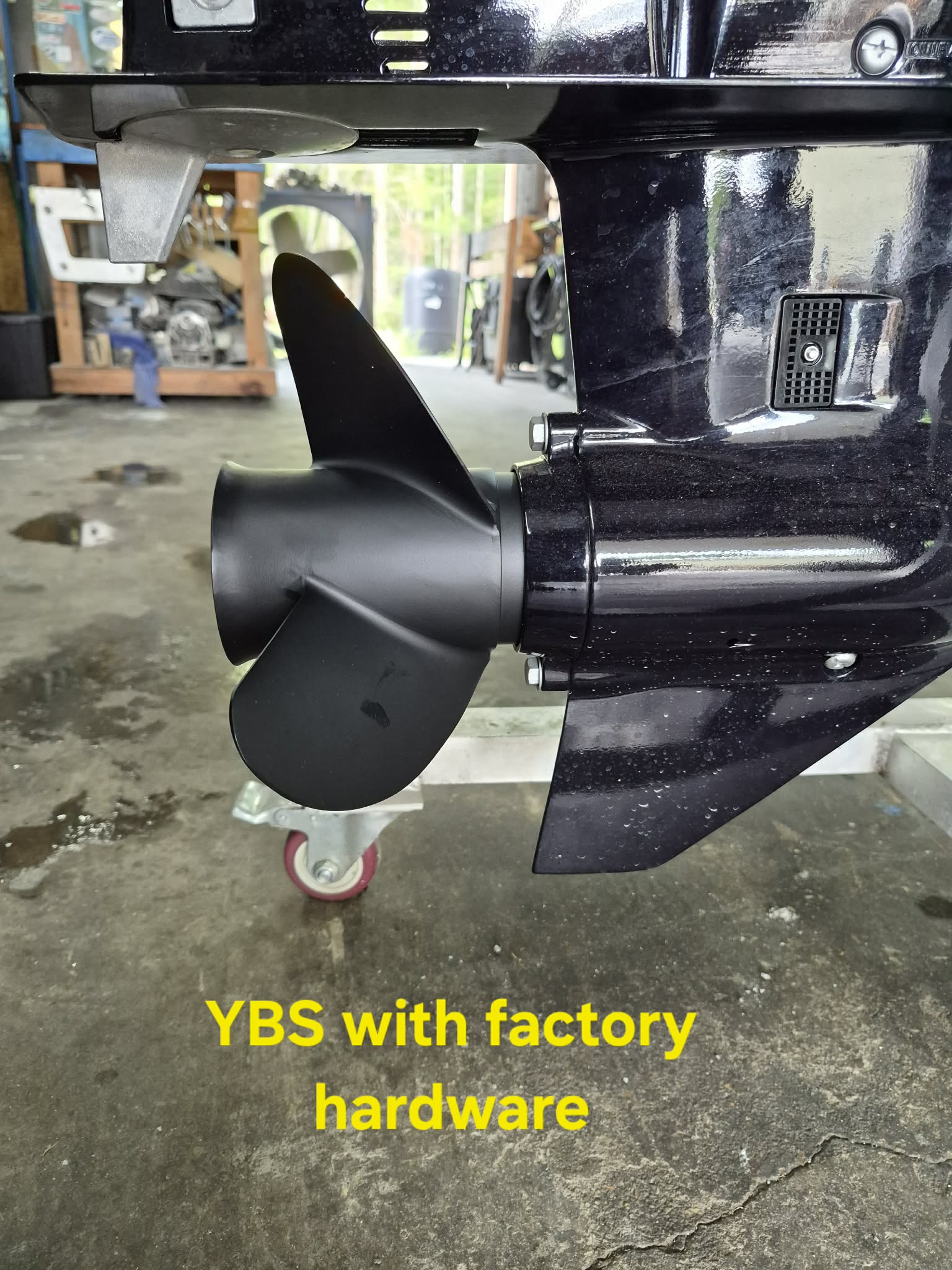 Tohatsu-to-YBS prop hardware adapter kit